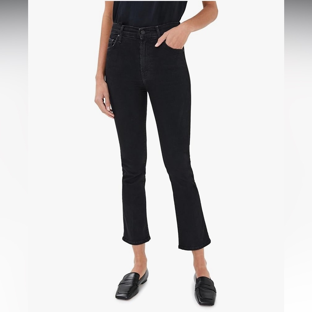 MOTHER The Insider Crop Not Guilty Jeans Womens 25